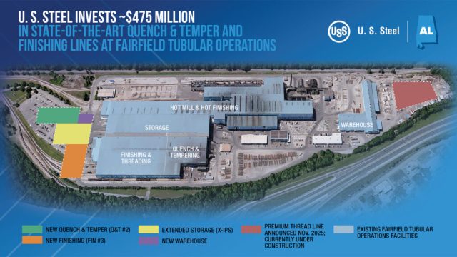 US Steel Boosts Local Economy with Major Investment in Fairfield Plant