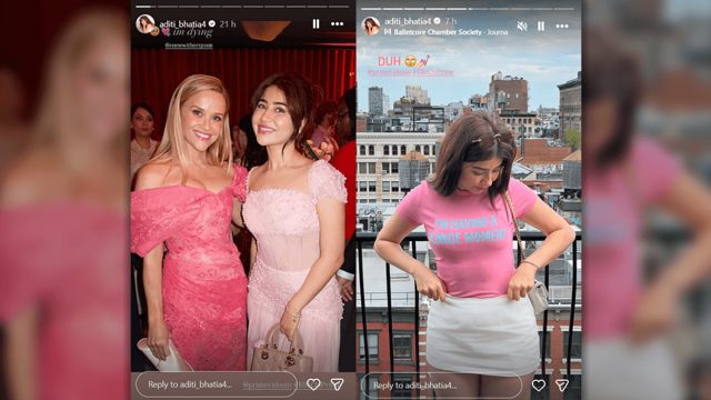 Aditi Bhatia Shines at Reese Witherspoon's Elle Premiere in NYC