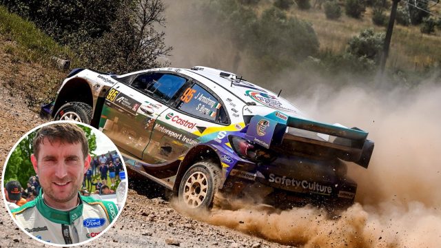 Shane Byrne Celebrates WRC Stage Victory Amidst Technical Challenges | syair singapore naga mas hari
