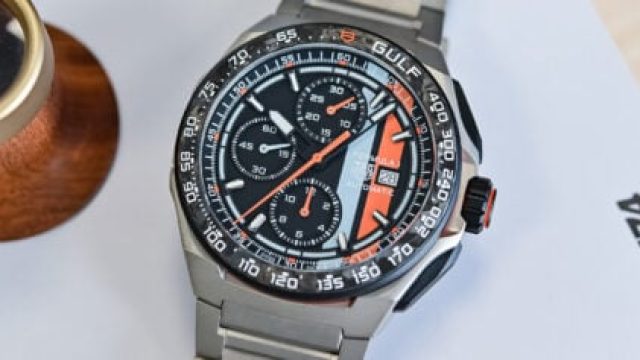TAG Heuer Revamps Iconic Formula 1 Chronograph for Racing Enthusiasts
