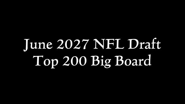 2027 NFL Draft: Key Insights and Top Players to Watch This Summer | real cash online casino, raja vi
