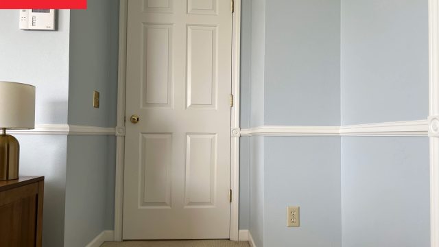 Transform Your Bedroom with a Simple Curtain Rod Storage Solution