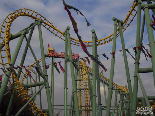 Top 10 most fun roller coasters in China - top emoticons