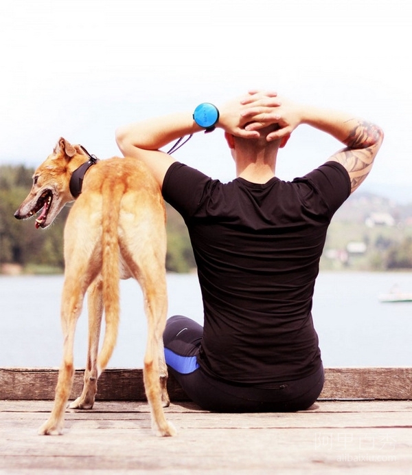 Dog leash that can be worn on the wrist Lishinu Make it easier for you to walk your dog - top emoticon