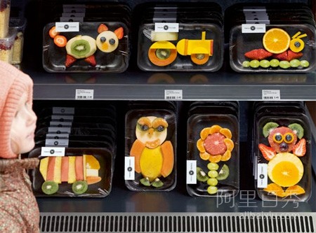Cute and cute fruit platter, so your kids won’t be picky eaters anymore